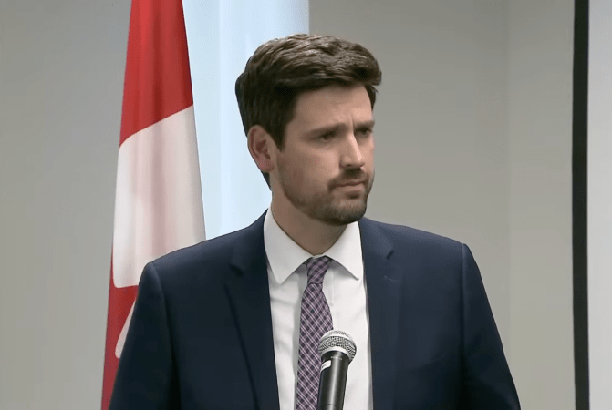 IRCC Minister Sean Fraser