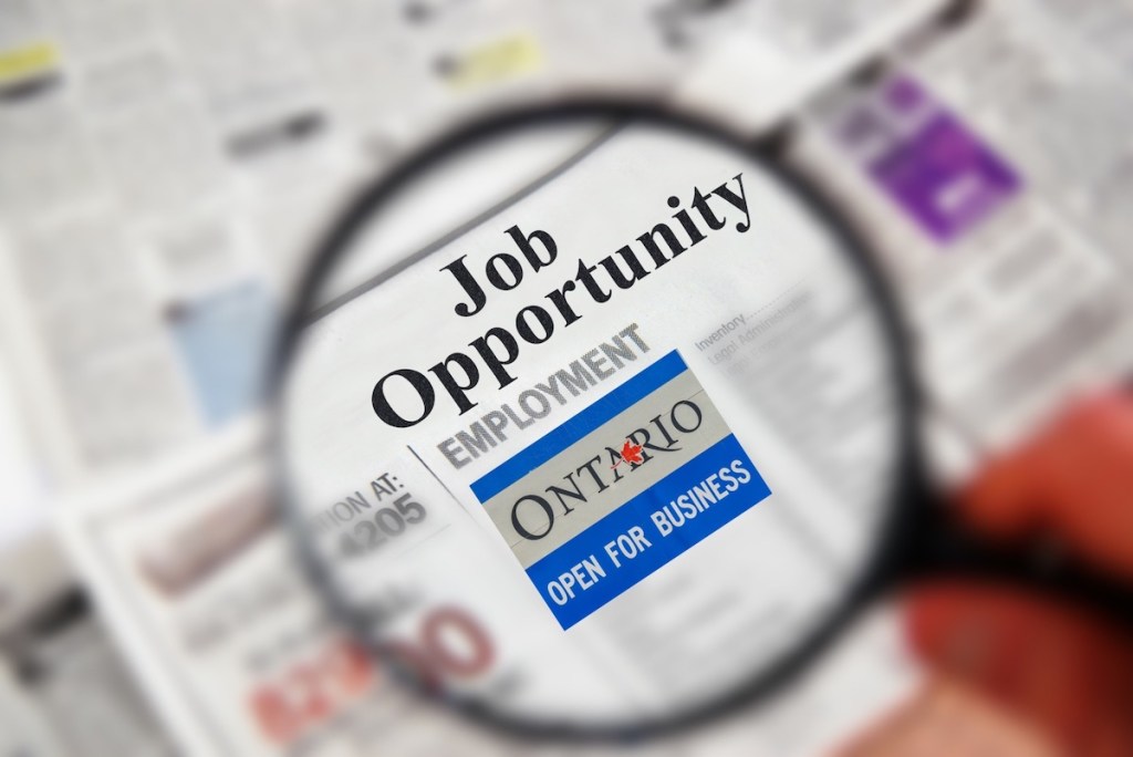 Government of Ontario jobs