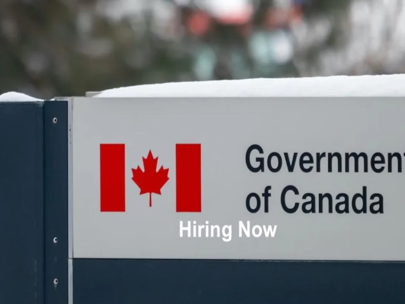 Veel banen bij de federale overheid zijn nu in heel Canada aan het werven